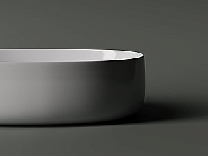 Раковина накладная Ceramica Nova Element CN5023 белая купить в интернет-магазине Sanbest