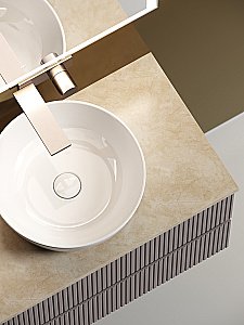 Тумба с раковиной Sancos SNOB T 80 со столешницей, Doha Soft для ванной в интернет-магазине Sanbest