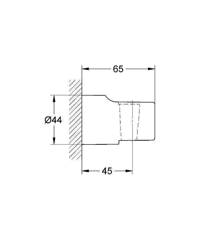 Держатель ручного душа Grohe Relexa 28622000 купить в интернет-магазине сантехники Sanbest