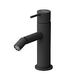 Смеситель для биде Cezares LEAF-BSM-L-NOP Черный матовый купить в интернет-магазине сантехники Sanbest