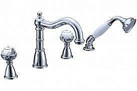 Смеситель для ванны Boheme Brilliante 393 купить в интернет-магазине сантехники Sanbest