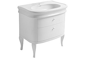 Тумба с раковиной SIMAS Lante 90 белая для ванной в интернет-магазине Sanbest