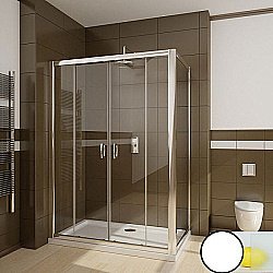 Душевой уголок Ravak Blix BLDP4+BLPS 190х80 профиль белый/стекло матовое купить в интернет-магазине Sanbest