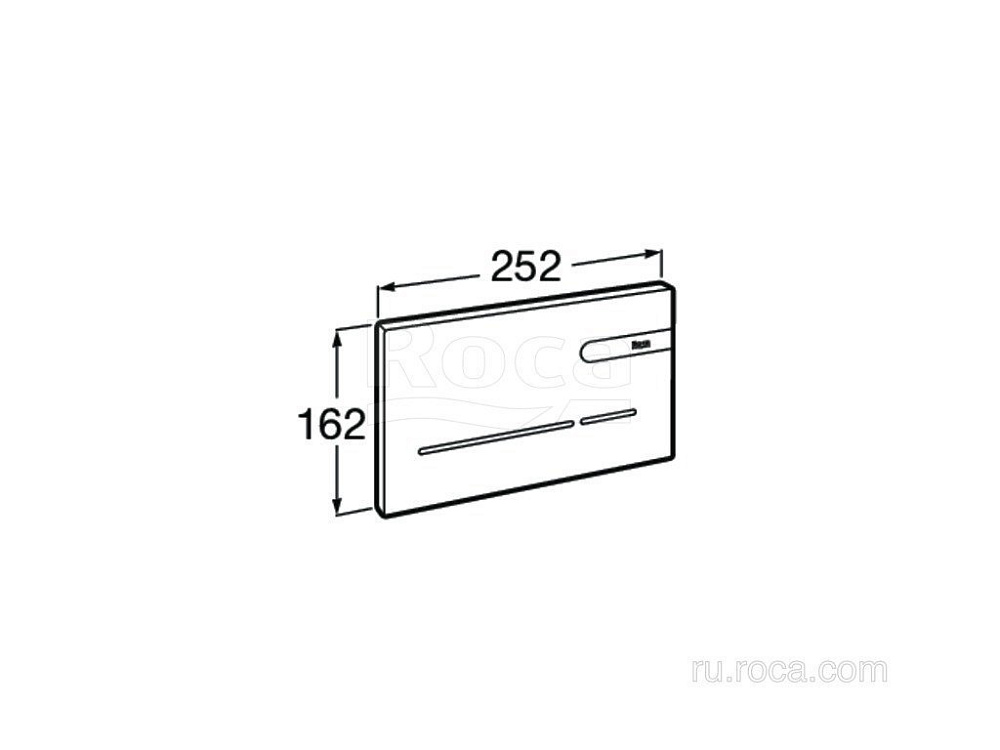 Кнопка для инсталляции электронная Roca EP-2 890102009 купить в интернет-магазине сантехники Sanbest