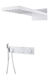 Душевая система Boheme ZODIAC 132-MW белая матовая купить в интернет-магазине сантехники Sanbest