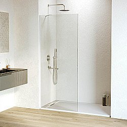 Душевое ограждение RGW WA-102W 110 стекло прозрачное/профиль белый купить в интернет-магазине Sanbest