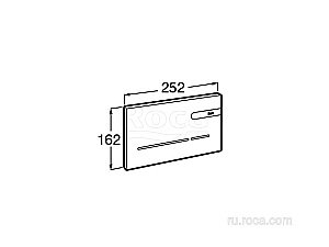 Кнопка для инсталляции электронная Roca EP-2 890102009 купить в интернет-магазине сантехники Sanbest