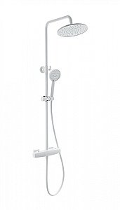 Душевая система с термостатом WONZON & WOGHAND NEO, Белый матовый (WW-B3035-A-MW) купить в интернет-магазине сантехники Sanbest