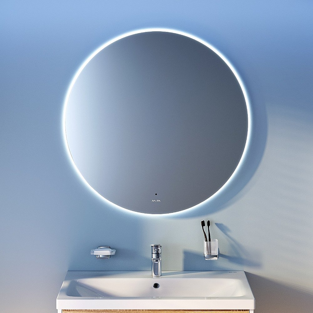 Зеркало с Led подсветкой AM.PM X-Joy M85MOX40801S 80 в ванную от интернет-магазине сантехники Sanbest