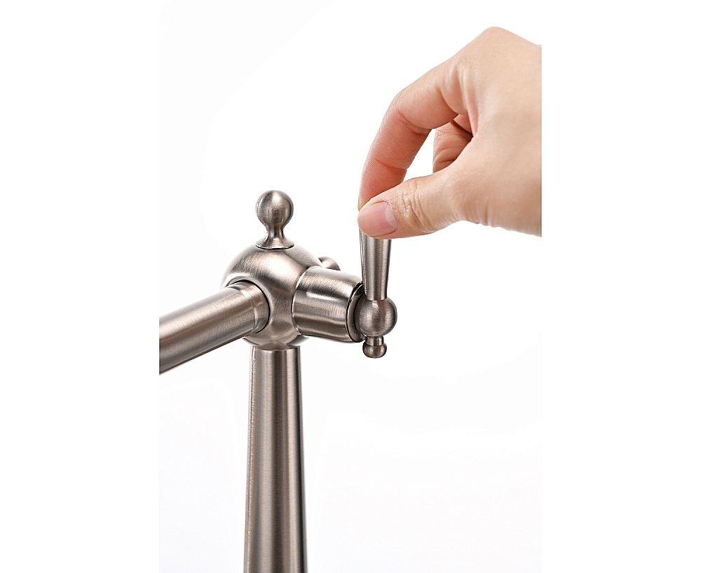 Смеситель для кухни Paulmark Retro Re213226-BS брашированная сталь купить в интернет-магазине сантехники Sanbest