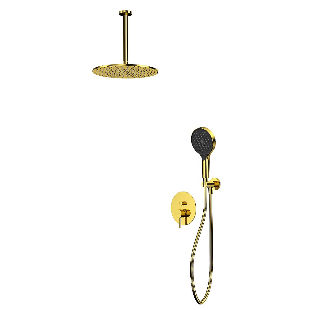 Душевая система WhiteCross Y YSET12TOPGL золото купить в интернет-магазине сантехники Sanbest