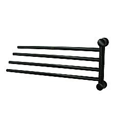 Полотенцедержатель WasserKRAFT K-1034BLACK черный матовый купить в интернет-магазине сантехники Sanbest