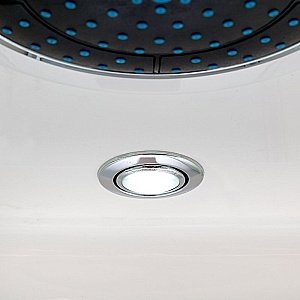 Душевая кабина DTO ЕМ4590 с гидромассажем и пультом 90х90 купить в интернет-магазине Sanbest