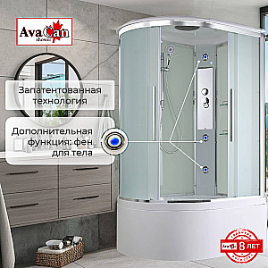 Душевая кабина AvaCan EM Серия EM5912 120х90 стандартная купить в интернет-магазине Sanbest