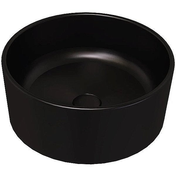 Раковина накладная Bien Harmony 40 HRLG04001FD0B7000 черная матовая купить в интернет-магазине Sanbest