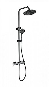 Душевая система с термостатом WONZON & WOGHAND STAY 1 WW-B3051-A-BGG темный графит купить в интернет-магазине сантехники Sanbest