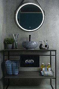 Раковина накладная Gid Esfera 32 Mnc481 54433 под камень глянцевая купить в интернет-магазине Sanbest
