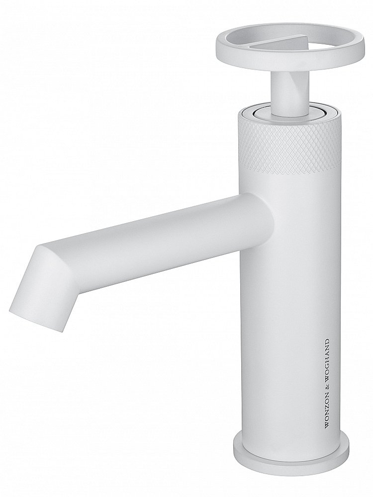Смеситель для раковины WONZON & WOGHAND, Белый матовый (WW-H1065-MW) купить в интернет-магазине сантехники Sanbest