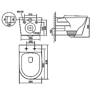 Инсталляция для унитаза Azario AZ-8010-1000 купить в интернет-магазине сантехники Sanbest