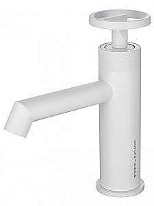 Смеситель для раковины WONZON & WOGHAND, Белый матовый (WW-H1065-MW) купить в интернет-магазине сантехники Sanbest