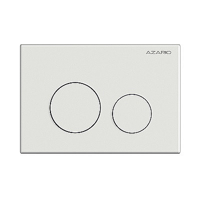Кнопка для инсталляции Azario AZ-ИУ00010 белая купить в интернет-магазине сантехники Sanbest