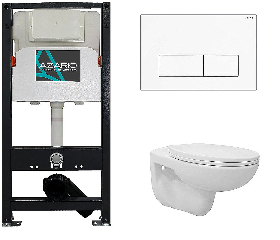 Инсталляция для унитаза Azario AZ-8010-1000 купить в интернет-магазине сантехники Sanbest
