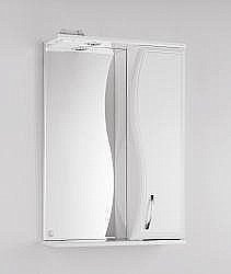 Зеркало со шкафом Style Line Панда 55/С Волна в ванную от интернет-магазине сантехники Sanbest