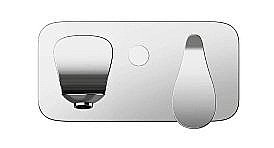 Смеситель для ванны Creavit Foglia FG2501 купить в интернет-магазине сантехники Sanbest