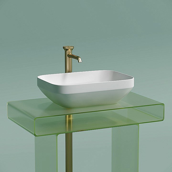 Раковина Ceramica Nova Element 50 CN6055MW белая матовая купить в интернет-магазине Sanbest