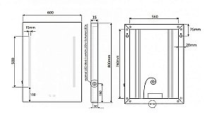Зеркало Bemeta Hotel 127201669 хром в ванную от интернет-магазине сантехники Sanbest