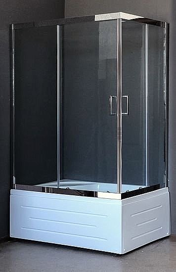 Душевой уголок Royal Bath RB8120BP-T-CH 120х80 прозрачный купить в интернет-магазине Sanbest