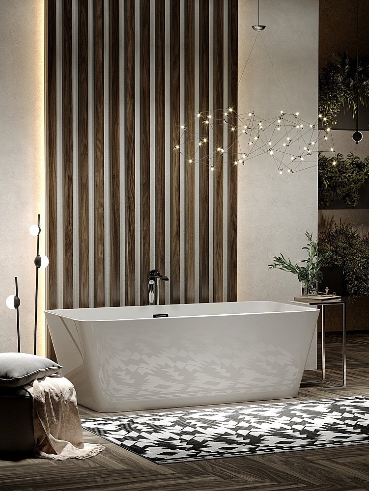 Акриловая ванна Sancos Dama 170х80 FB05 белая купить в интернет-магазине Sanbest