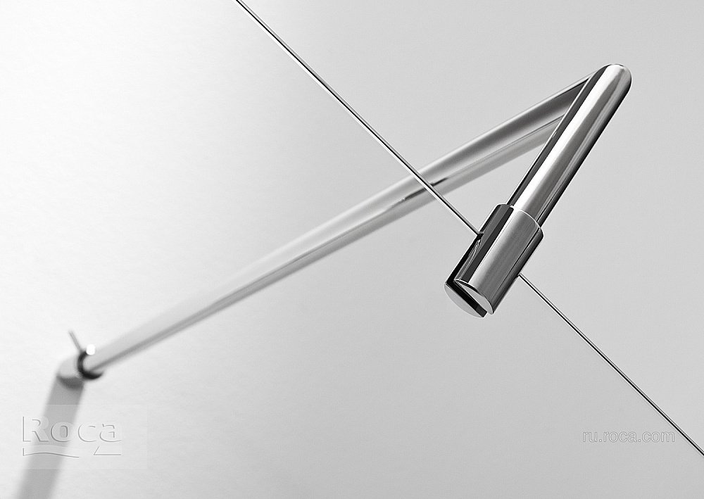 Душевой уголок Roca Metropolis 120х70 хром купить в интернет-магазине Sanbest