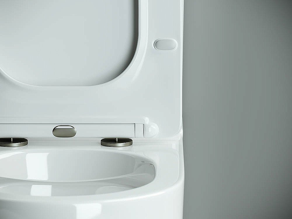 Унитаз напольный Ceramica Nova METROPOL CN4001 безободковый, с крышкой микролифт, с бачком купить в интернет-магазине Sanbest