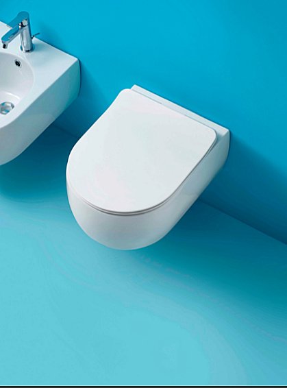 Унитаз подвесной Kerasan Flo 311501 Белый купить в интернет-магазине Sanbest