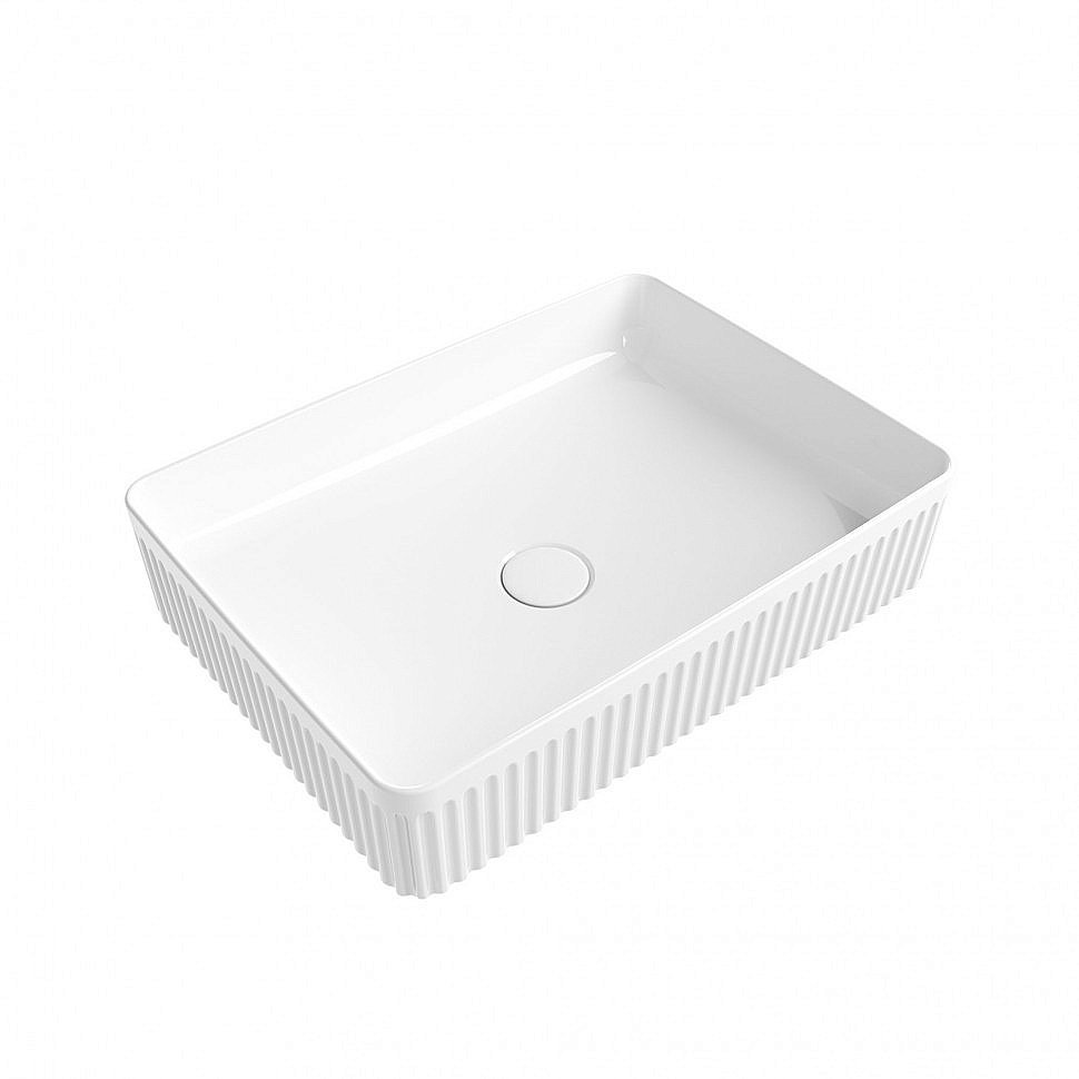 Раковина CeramaLux 9104RF белая купить в интернет-магазине Sanbest
