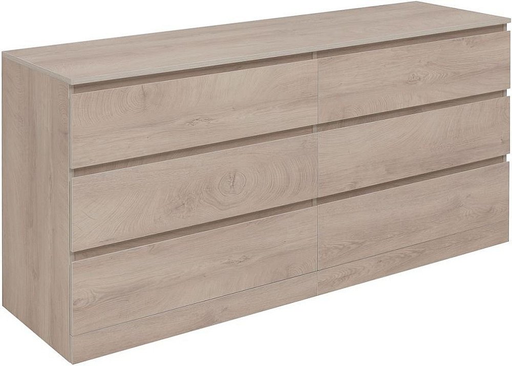 Комод Aquanet Сканди 302547 160 Дуб эдгрейн для ванной в интернет-магазине сантехники Sanbest