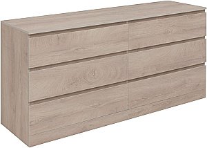 Комод Aquanet Сканди 302547 160 Дуб эдгрейн для ванной в интернет-магазине сантехники Sanbest