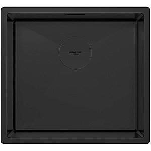 Кухонная мойка Paulmark Next 48 PM214844-MBN черная матовая купить в интернет-магазине сантехники Sanbest