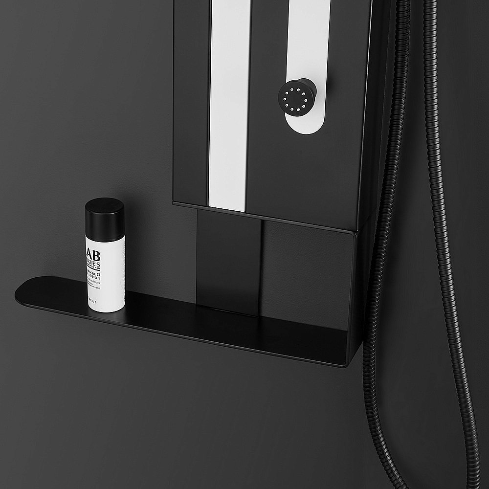 Душевая панель Black&White Gravity GR027 черная/белый купить в интернет-магазине сантехники Sanbest