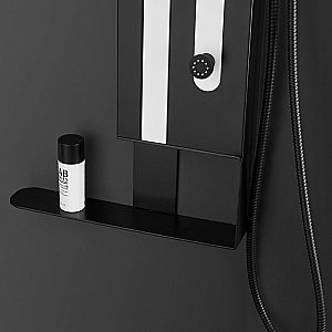 Душевая панель Black&White Gravity GR027 черная/белый купить в интернет-магазине сантехники Sanbest