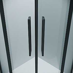 Душевой уголок Grossman Cosmo 301.K33.02.1010.21.00 100x100 стекло прозрачное/профиль черный матовый купить в интернет-магазине Sanbest