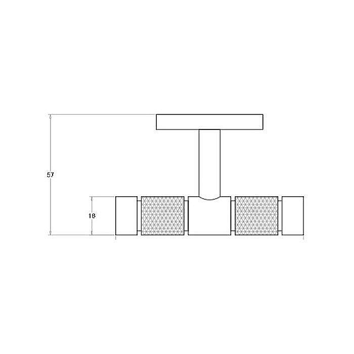 Крючок Bertocci Officina 01 Черный купить в интернет-магазине сантехники Sanbest
