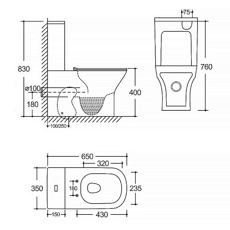 Инсталляция для унитаза Azario AZ-8010-1000 купить в интернет-магазине сантехники Sanbest