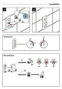 Душевая система Timo Petruma SX-5059/17SM золото матовое купить в интернет-магазине сантехники Sanbest