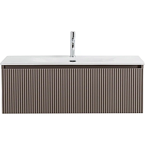 Тумба для раковины Belbagno UNO 100 UNO-1000-1C-SO-СO+BB-8099-100 бежевая матовая для ванной в интернет-магазине Sanbest