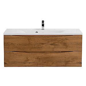 Тумба с раковиной Belbagno MARINO 120 подвесная Rovere Nature для ванной в интернет-магазине Sanbest