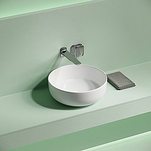 Раковина Ceramica Nova Taycan CN12003 белая купить в интернет-магазине Sanbest