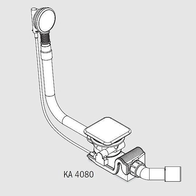 Слив-перелив для ванны Kaldewei Comfort-Level Conoduo KA 4080 купить в интернет-магазине сантехники Sanbest