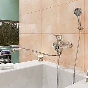 Смеситель для ванны MIXLINE ML 530483 купить в интернет-магазине сантехники Sanbest